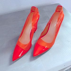 Nasty Gal Orange Pumps